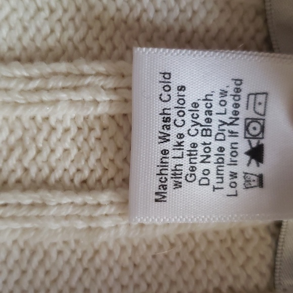 Coldwater Creek Women's Ivory Sweater - Picture 6 of 6